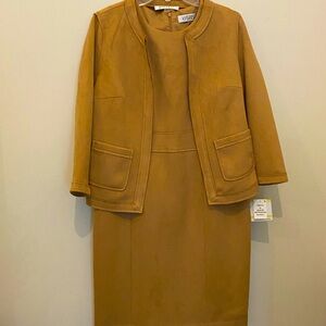 NWT. Kasper dress with matching blazer